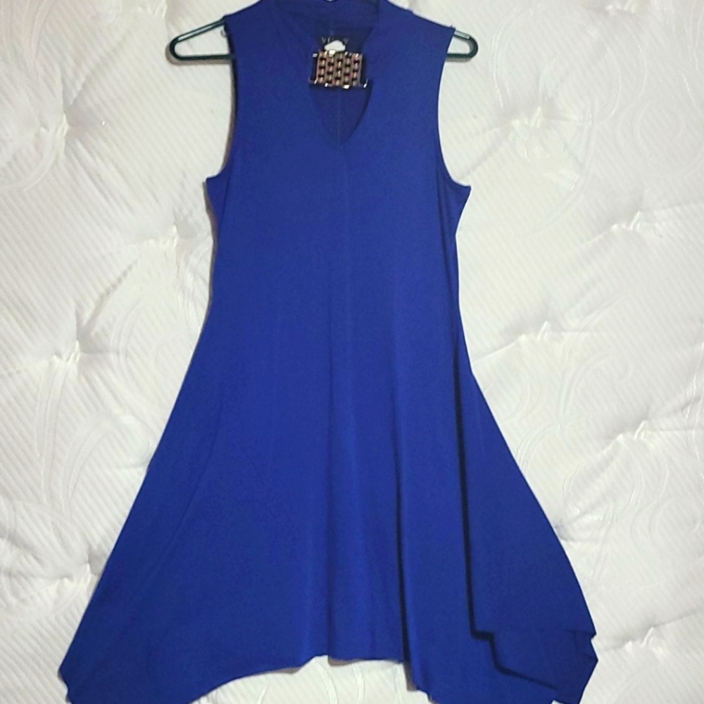 Royal blue Venus sleeveless Dress